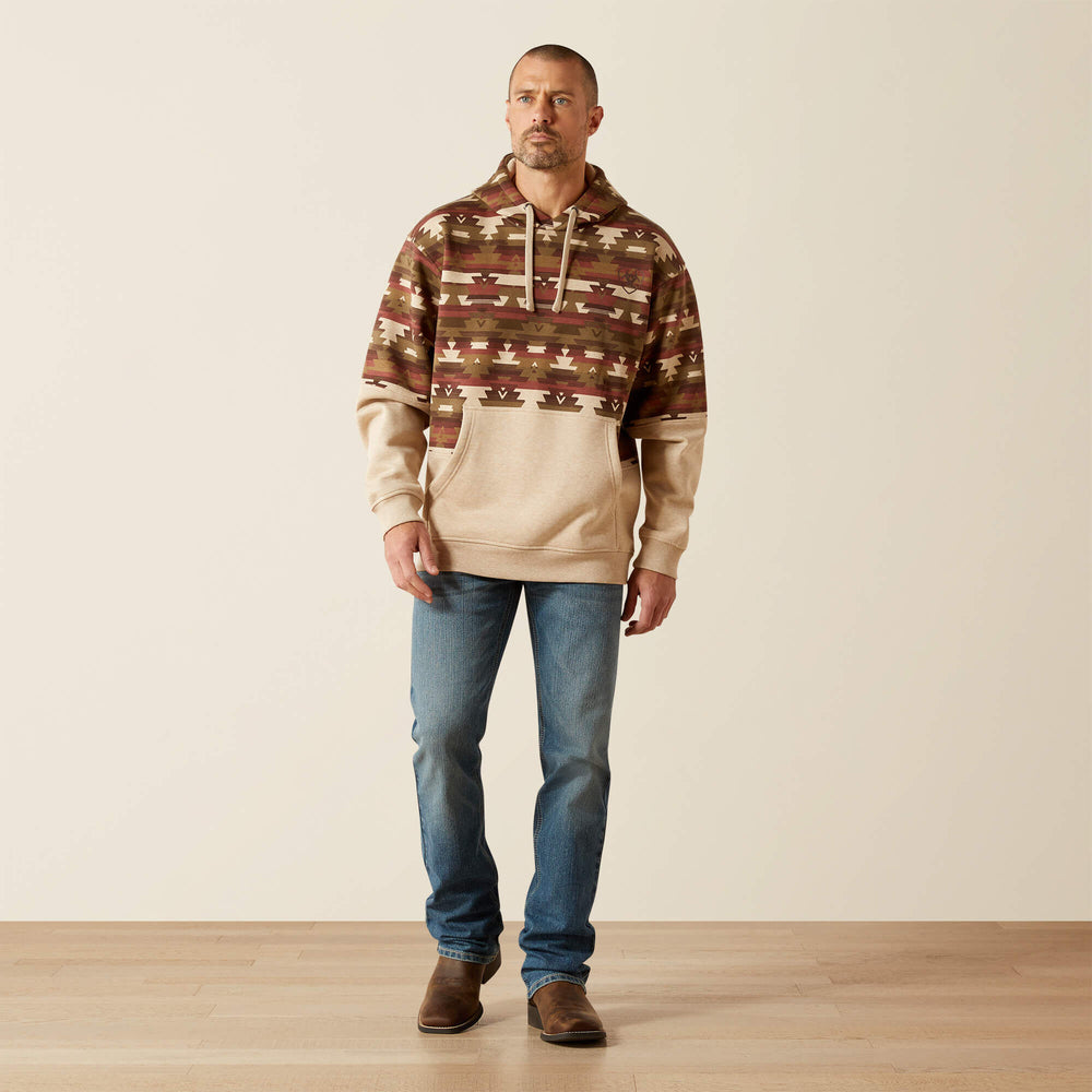 Color Block Hoodie-Ariat