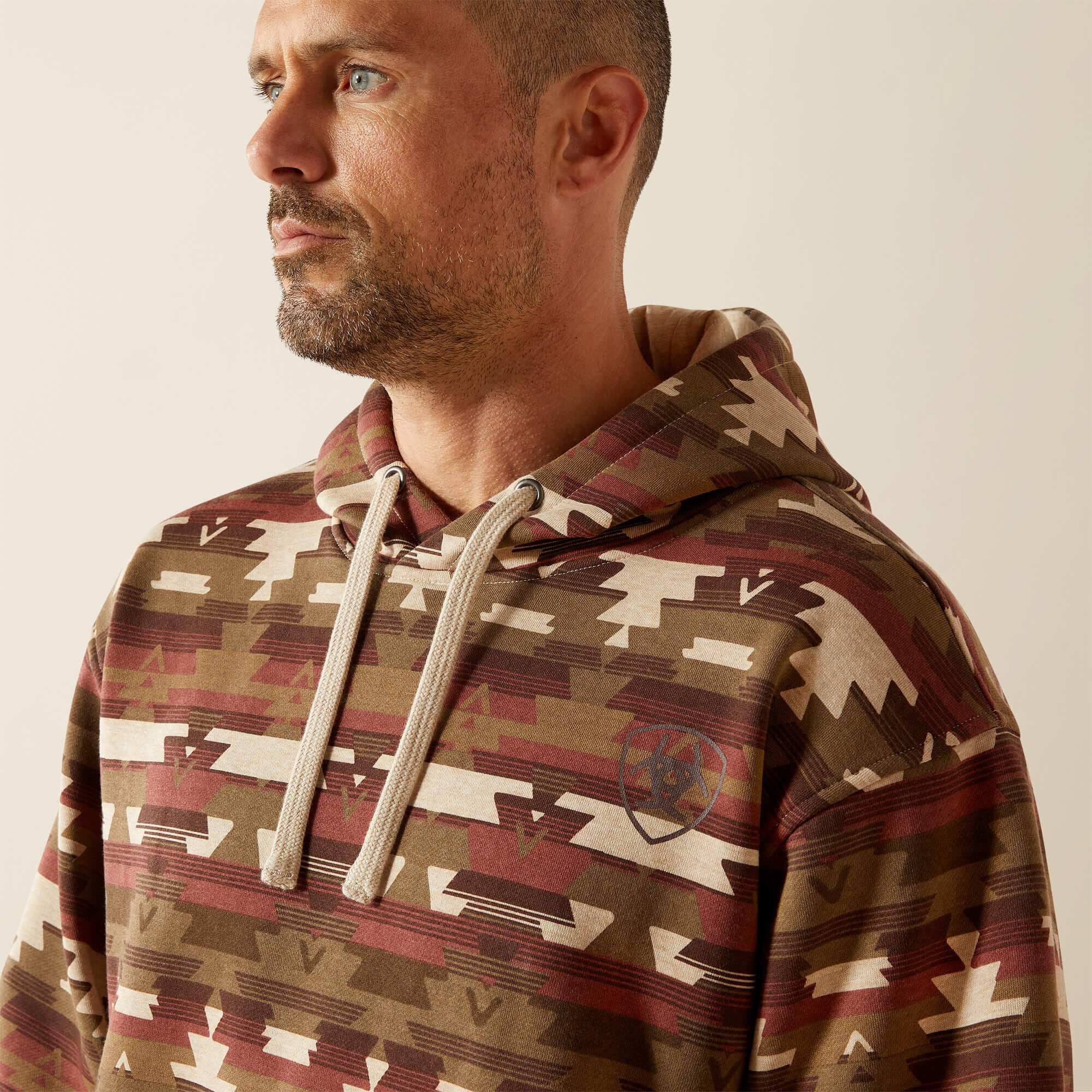 Color Block Hoodie-Ariat