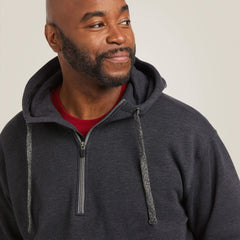 Rebar Workman 1/4 Zip Hoodie-Ariat