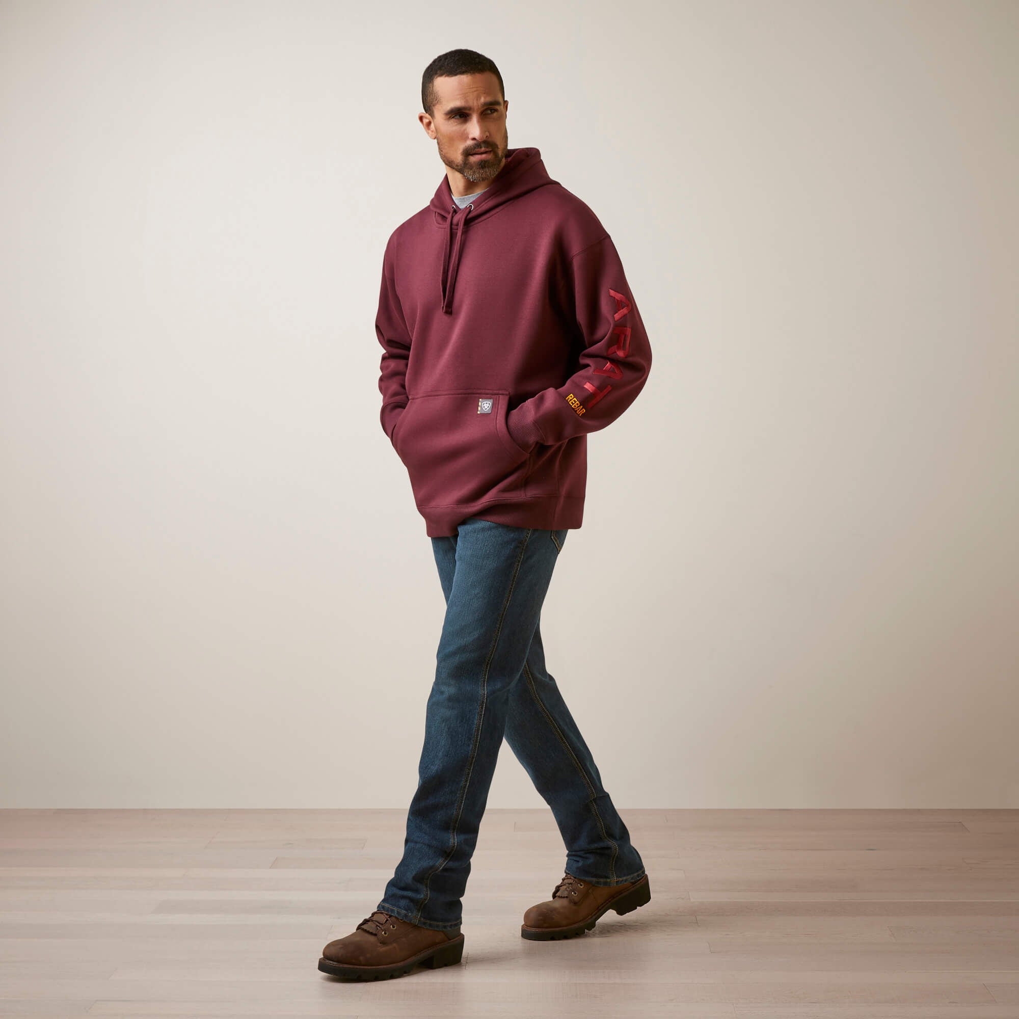 Rebar Graphic Hoodie-Ariat