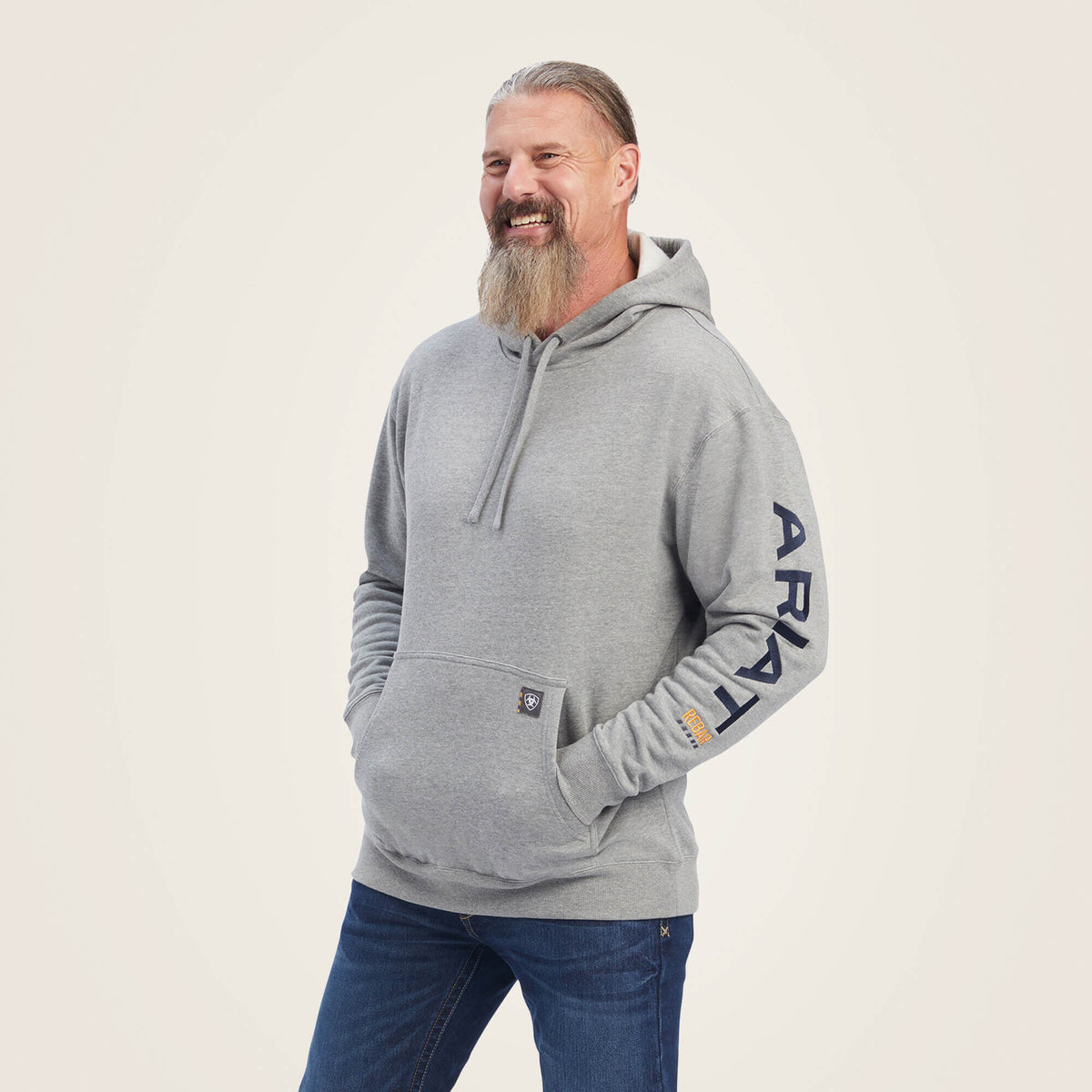Rebar Graphic Hoodie-Ariat
