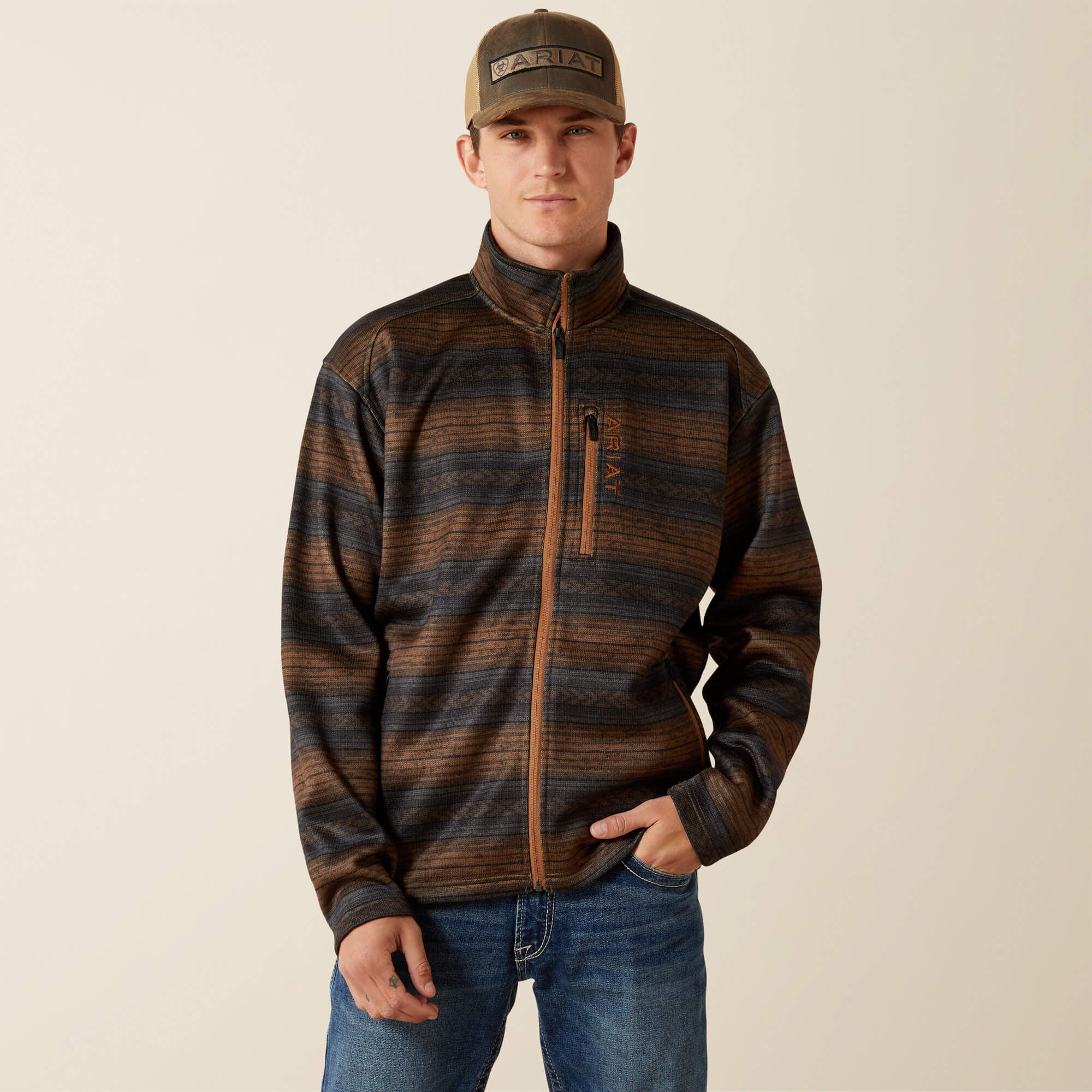 Caldwell Full Zip Sweater-Ariat