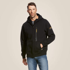 Rebar Workman Full Zip Hoodie-Ariat