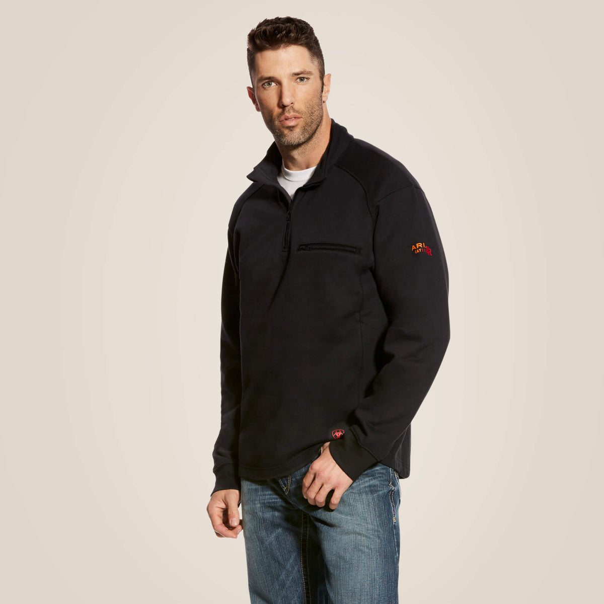 FR Rev 1/4 Zip Top-Ariat