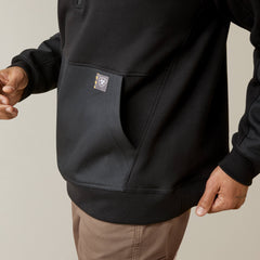 Rebar Workman Duracanvas 1/4 Zip Sweatshirt-Ariat