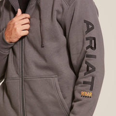 Rebar All-Weather Full Zip Hoodie-Ariat