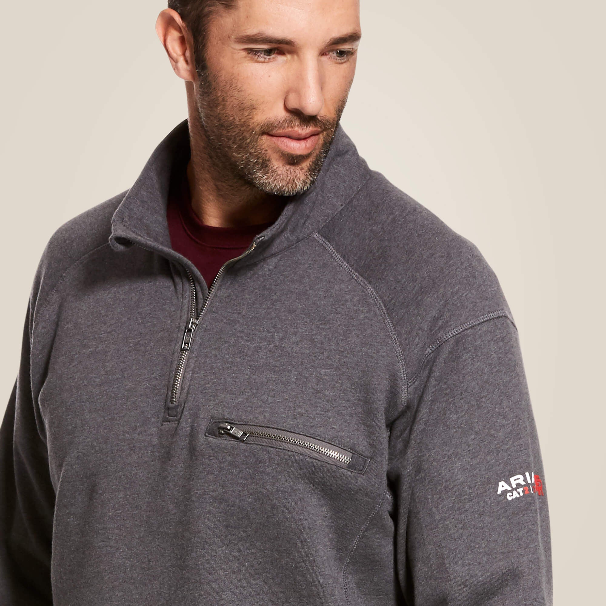 FR Rev 1/4 Zip Top-Ariat