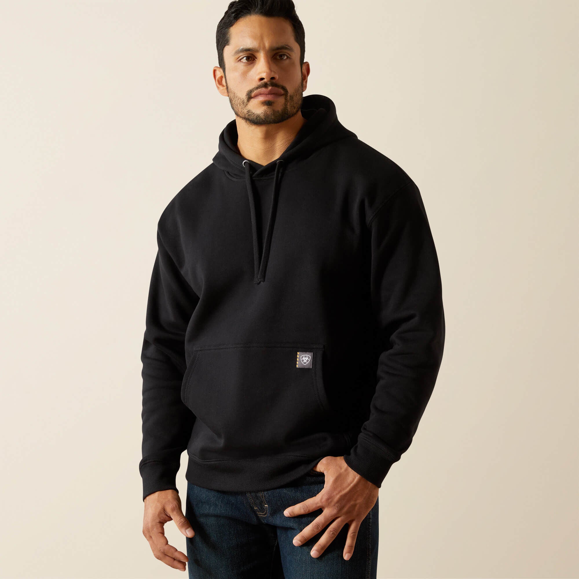 Rebar Workman Bare Knuckle Hoodie-Ariat