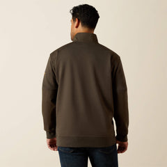 Rebar Workman Duracanvas 1/4 Zip Sweatshirt-Ariat