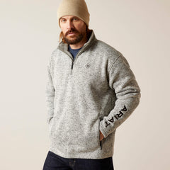 Caldwell Logo 1/4 Zip Sweater-Ariat