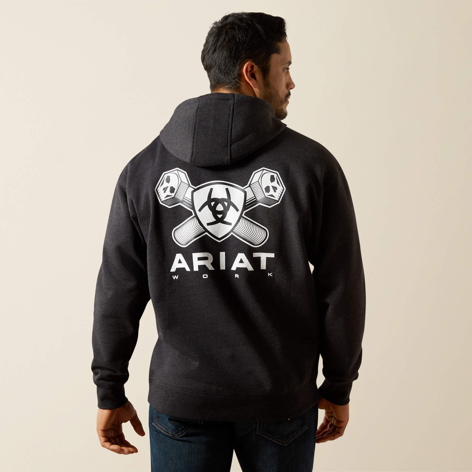 Rebar Workman Bolt Hoodie-Ariat