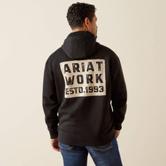 Rebar Workman Brickyard Hoodie-Ariat