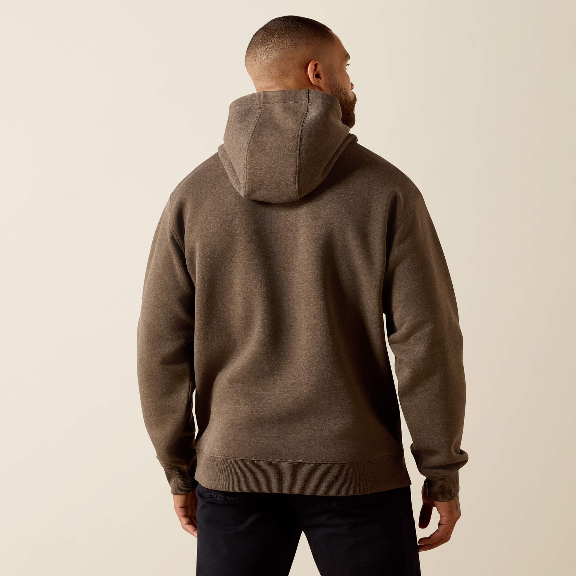 Rebar Lightweight Duct Logo Hoodie-Ariat