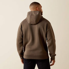 Rebar Lightweight Duct Logo Hoodie-Ariat