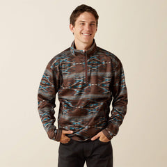 Caldwell Logo 1/4 Zip Sweater-Ariat