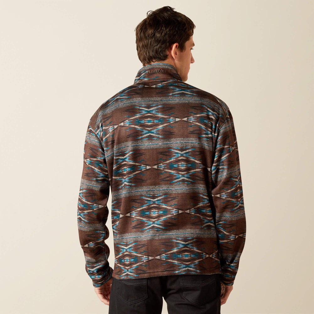 Caldwell Logo 1/4 Zip Sweater-Ariat