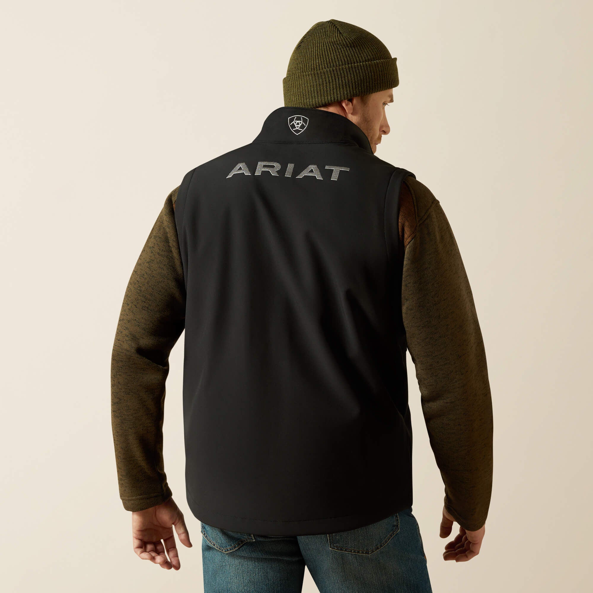Logo Softshell Vest-Ariat