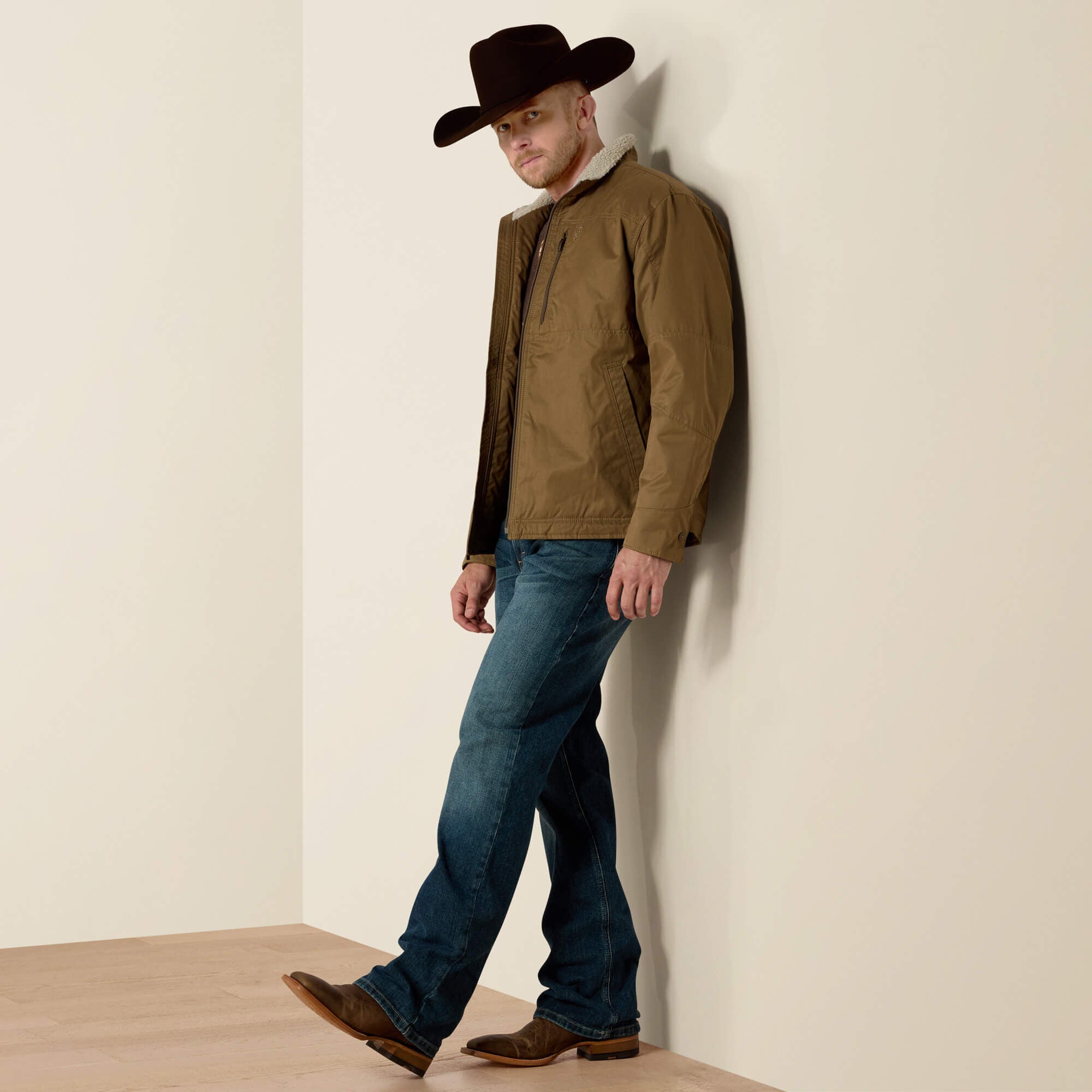 Grizzly Canvas Jacket-Ariat