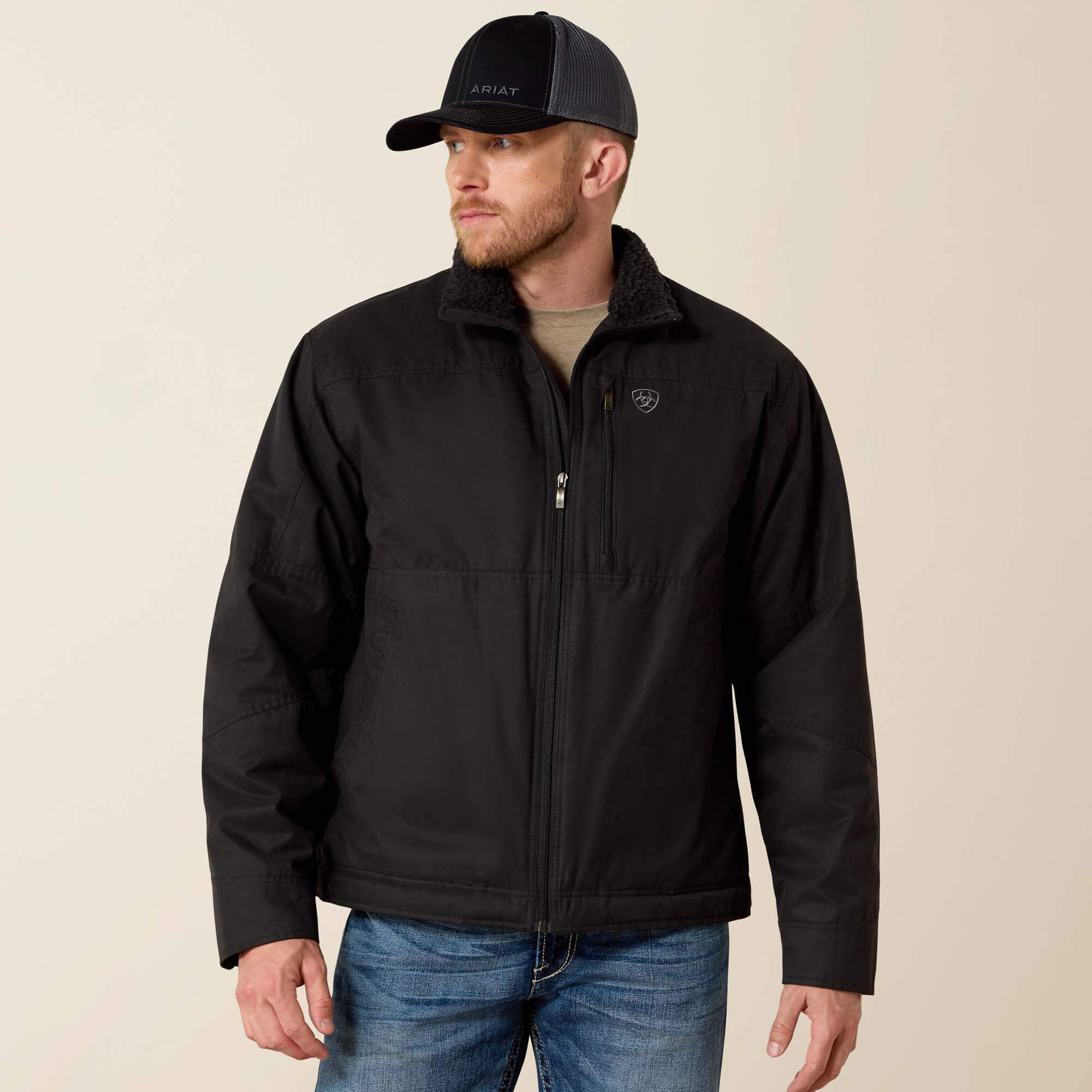 Grizzly Canvas Jacket-Ariat