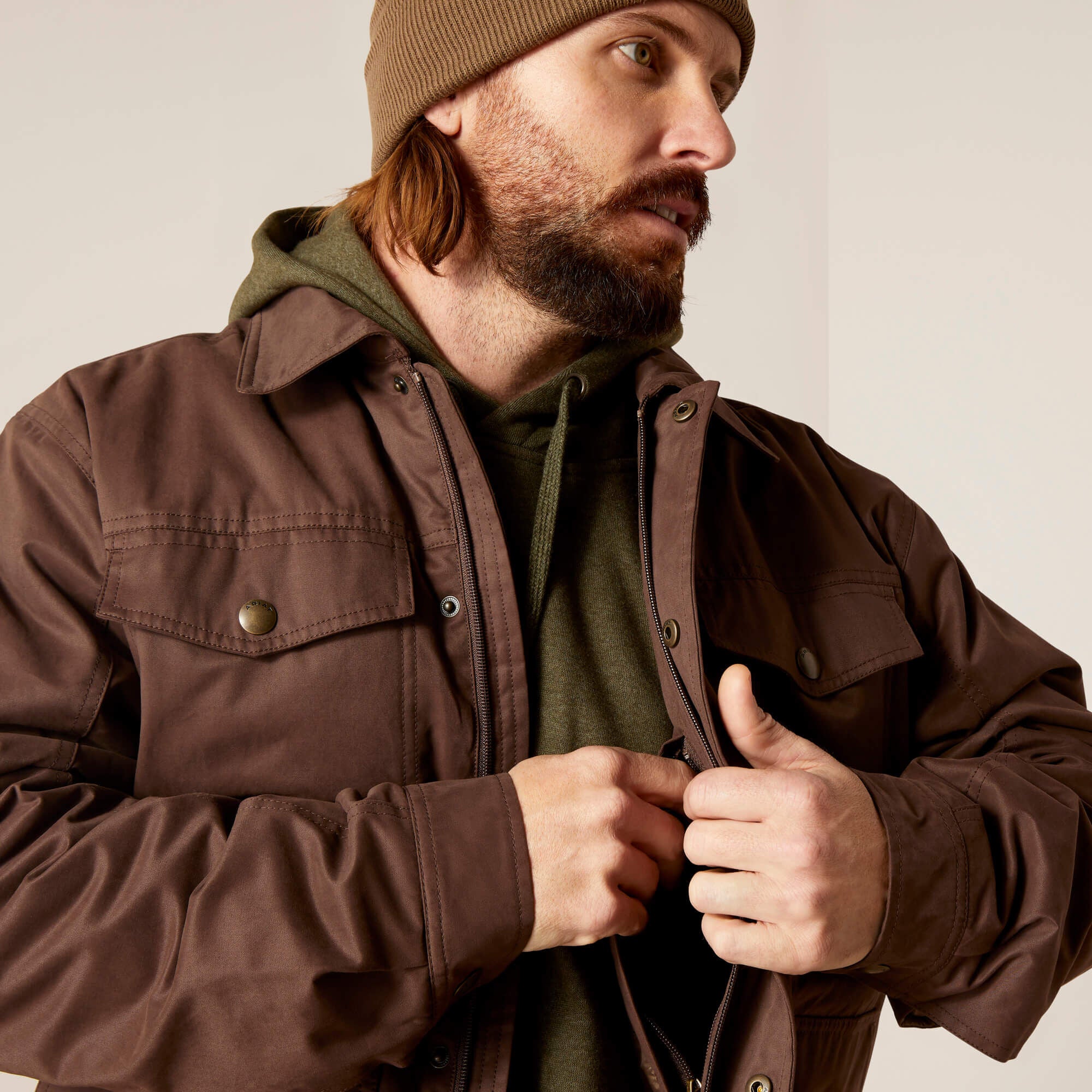 Grizzly 2.0 Canvas Conceal and Carry Jacket-Ariat