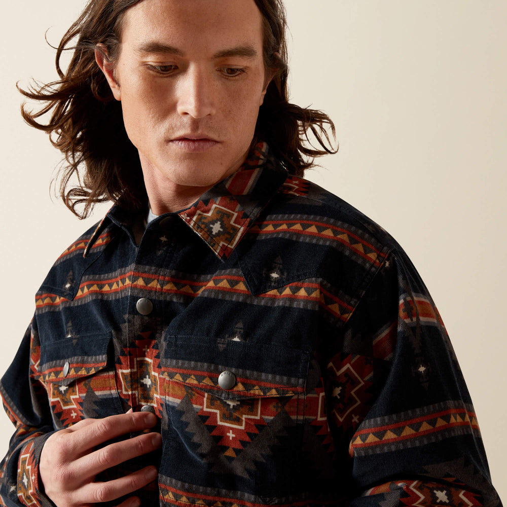 Hensley Corduroy Retro Shirt Jacket-Ariat
