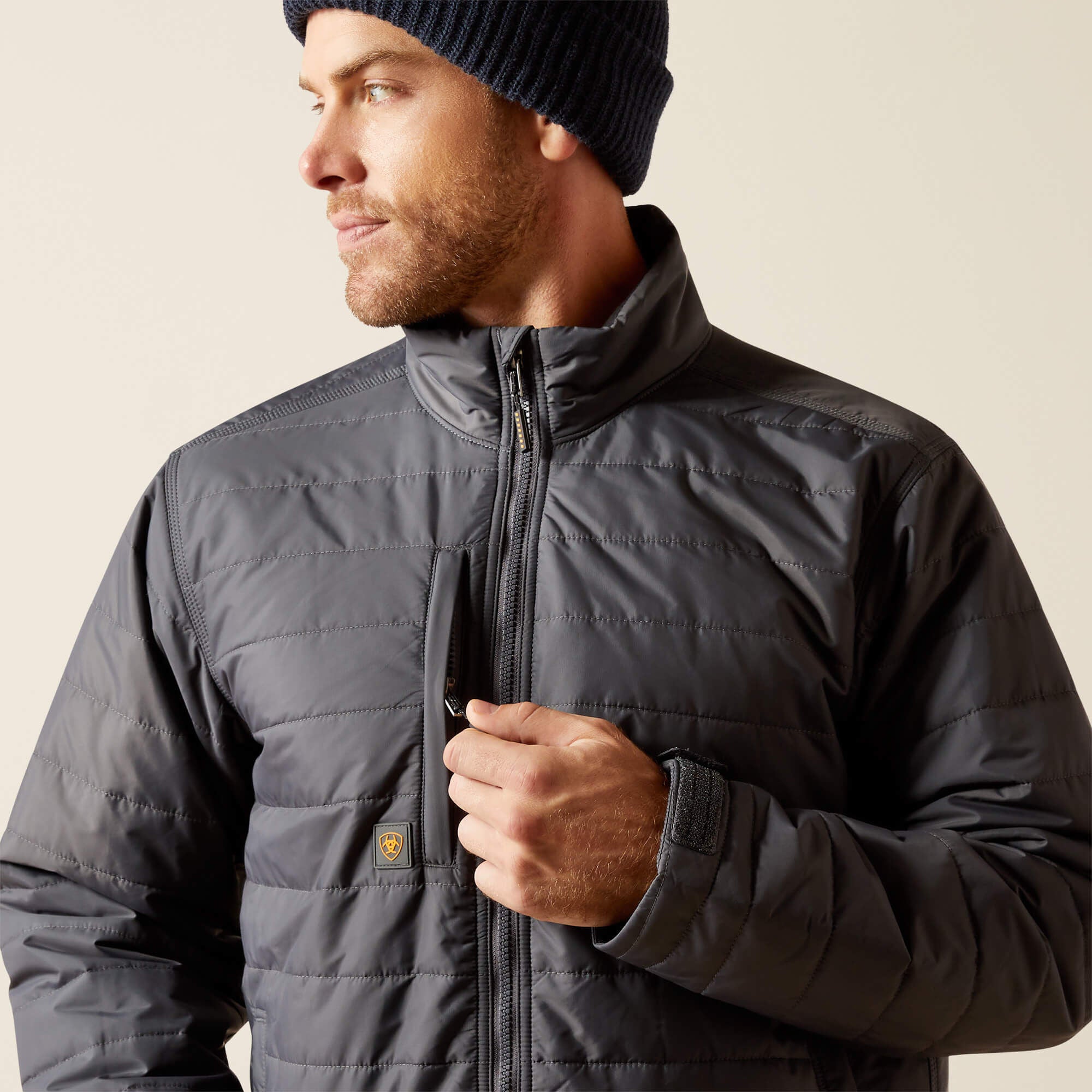 Rebar Cordura Ripstop Lightweight Insulated Jacket-Ariat