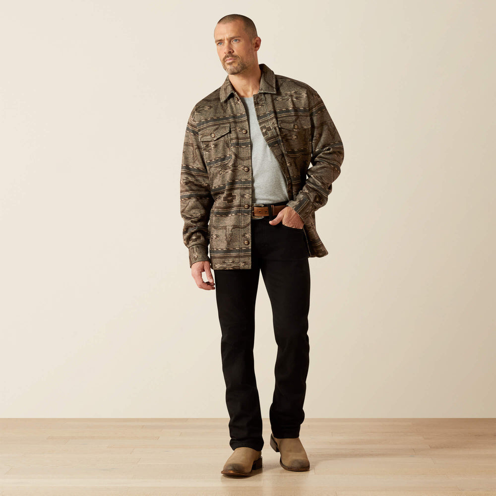 Caldwell Printed Shirt Jacket-Ariat