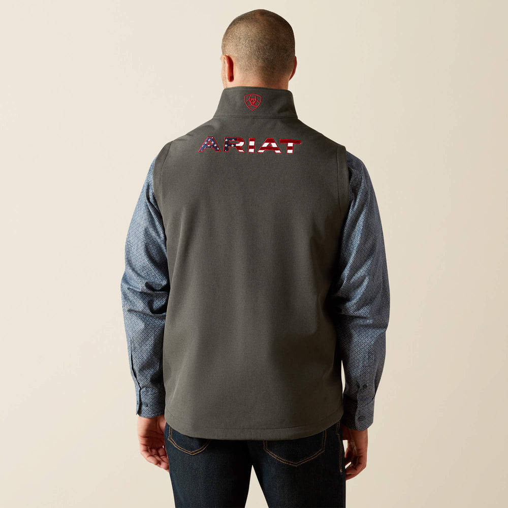 Logo Softshell Vest-Ariat