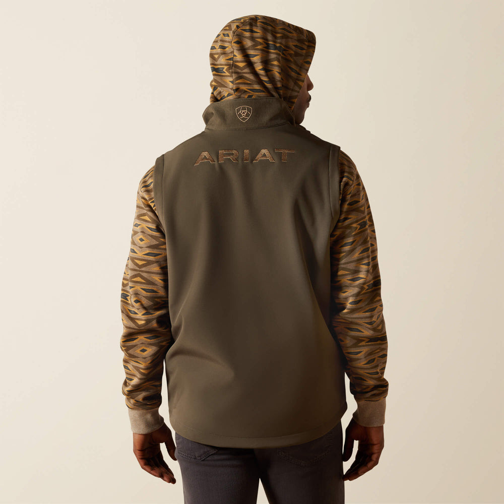 Logo Softshell Vest-Ariat