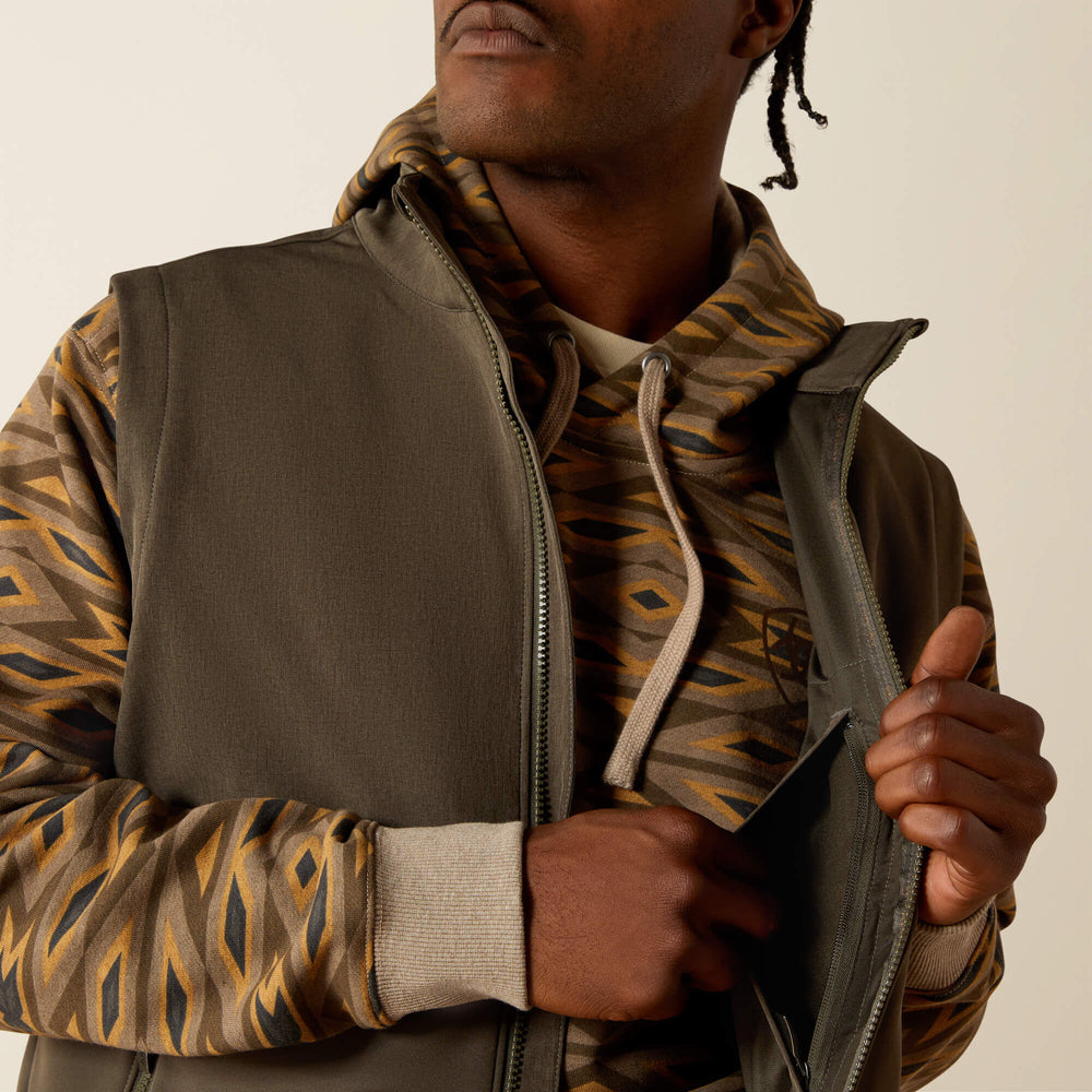 Logo Softshell Vest-Ariat