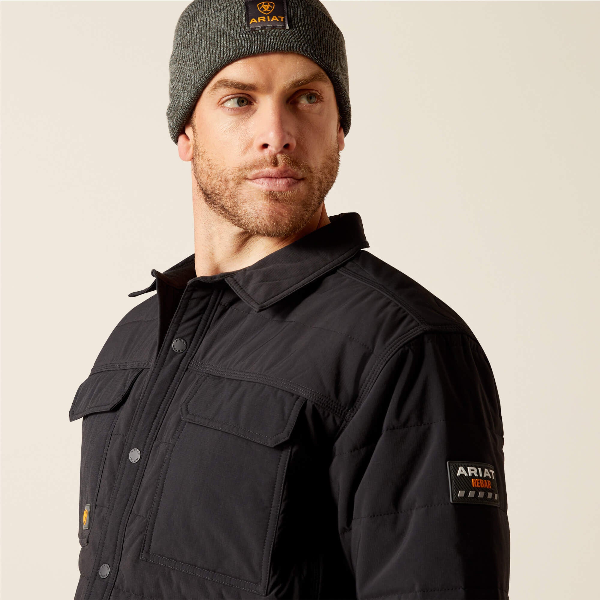 Rebar Cordura Ripstop Insulated Shirt Jacket-Ariat