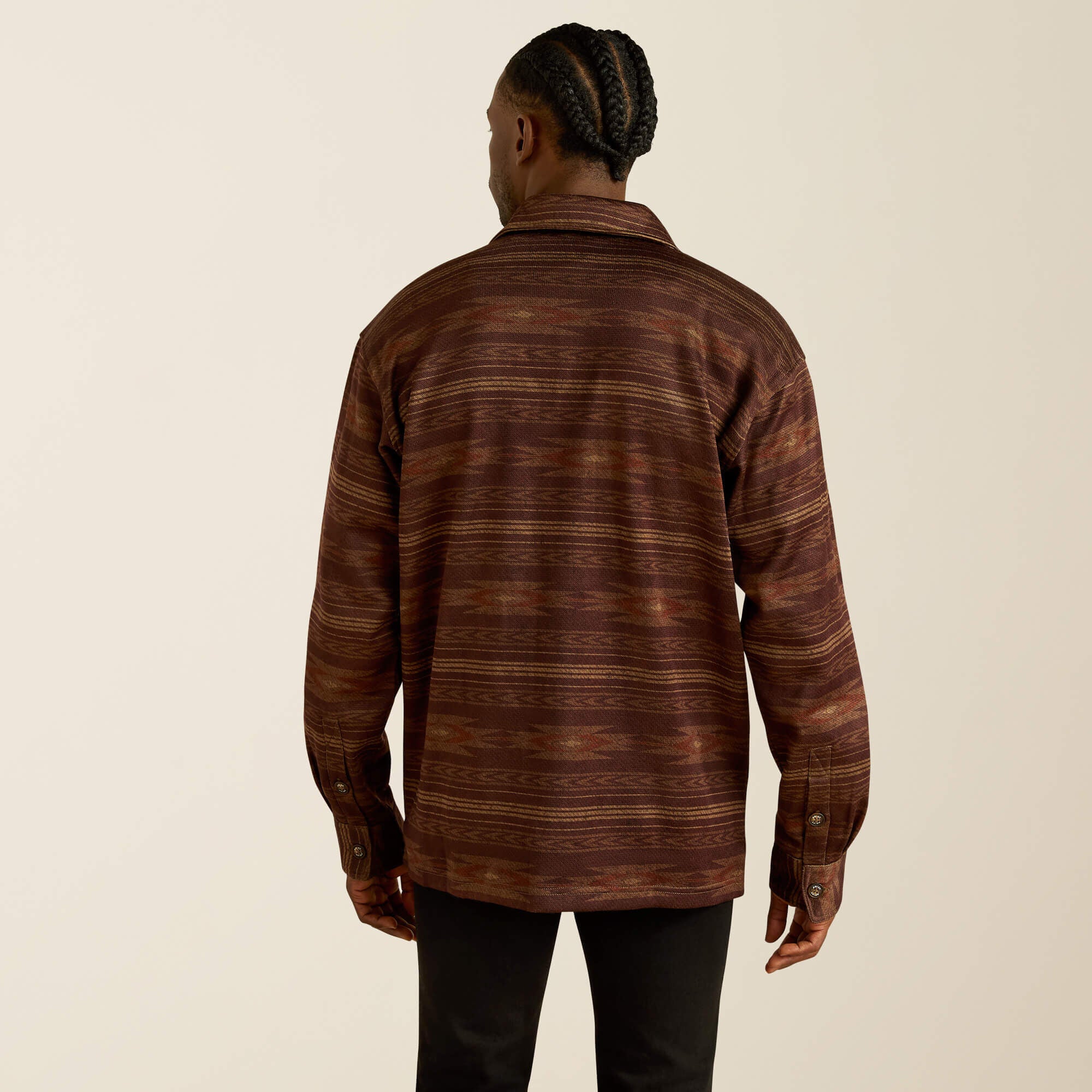 Caldwell Printed Shirt Jacket-Ariat