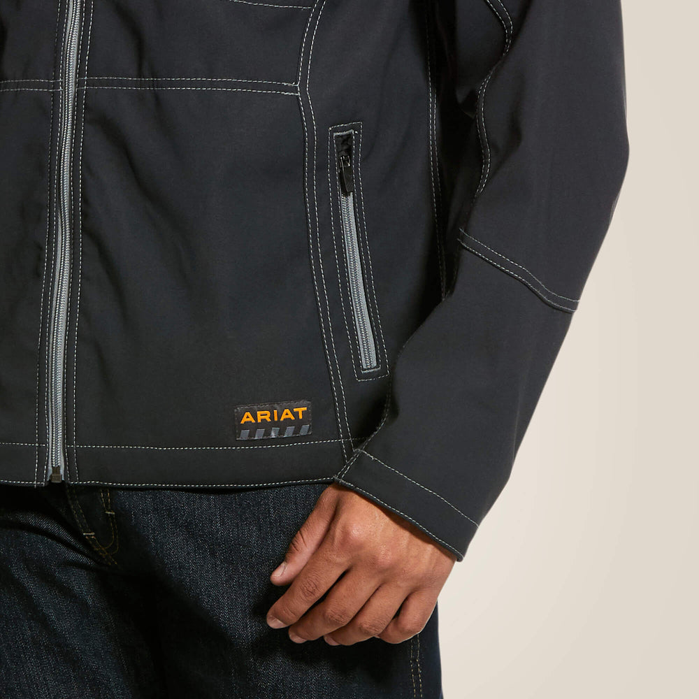 Rebar Stretch Canvas Softshell Jacket-Ariat