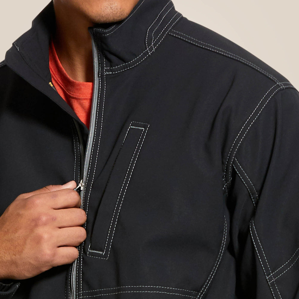 Rebar Stretch Canvas Softshell Jacket-Ariat
