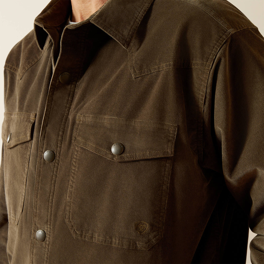 Retro Corduroy Shirt Jacket-Ariat