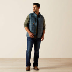 Rebar Cordura Ripstop Lightweight Insulated Vest-Ariat