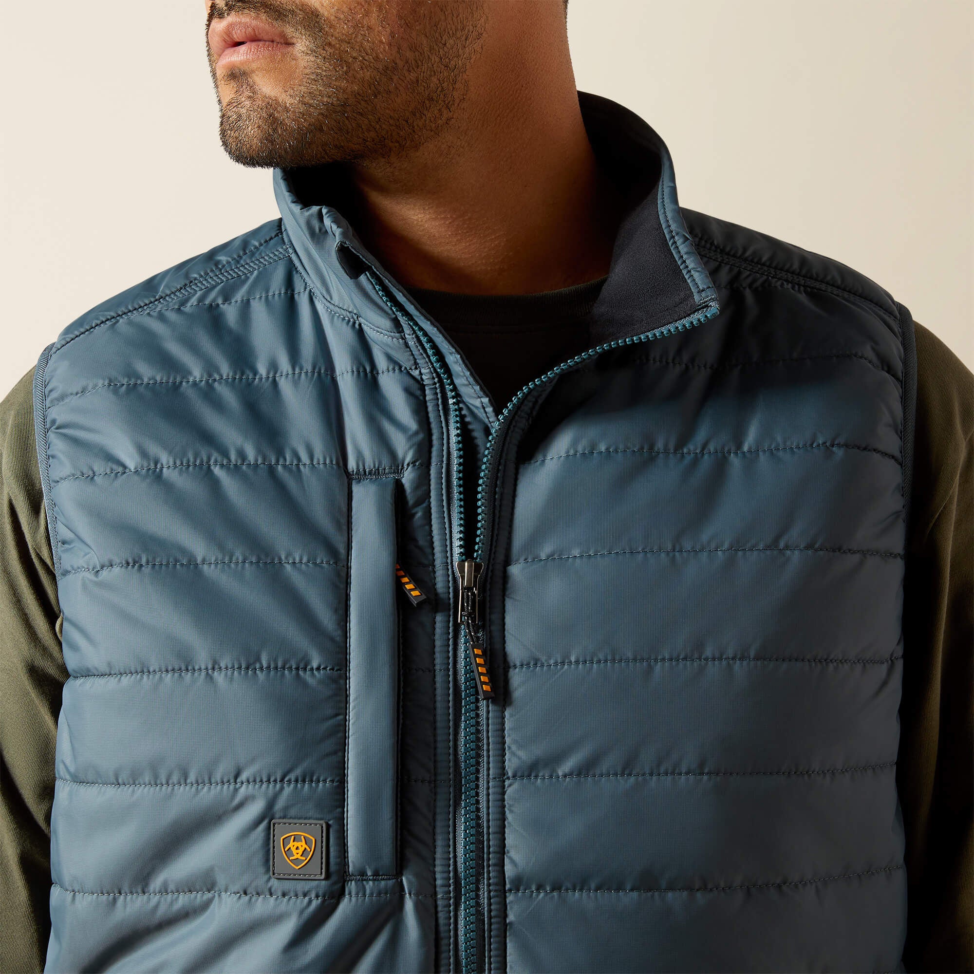 Rebar Cordura Ripstop Lightweight Insulated Vest-Ariat