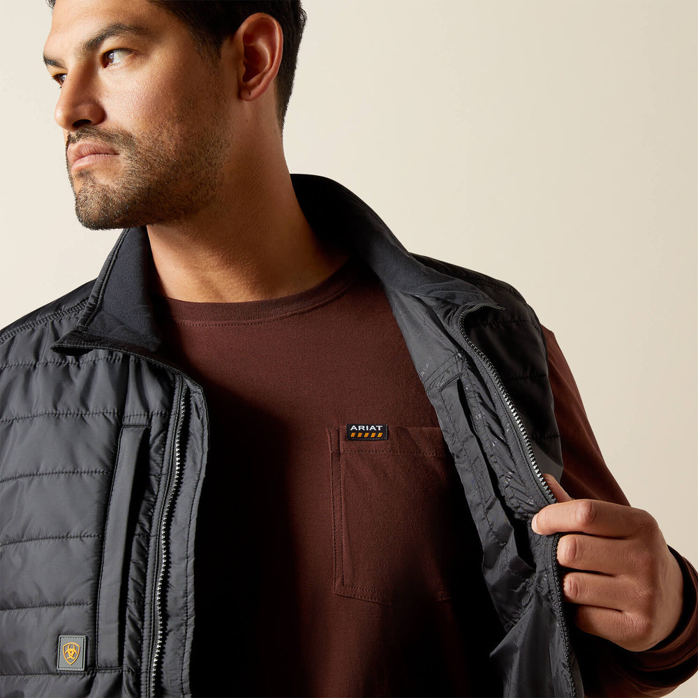 Rebar Cordura Ripstop Lightweight Insulated Vest-Ariat
