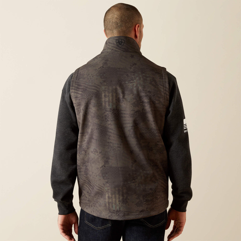 Patriot Flag Softshell Vest-Ariat