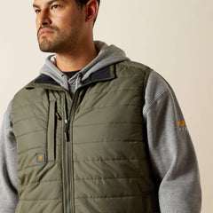 Rebar Cordura Ripstop Lightweight Insulated Vest-Ariat