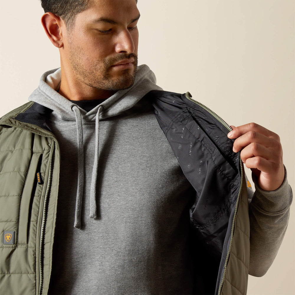 Rebar Cordura Ripstop Lightweight Insulated Vest-Ariat