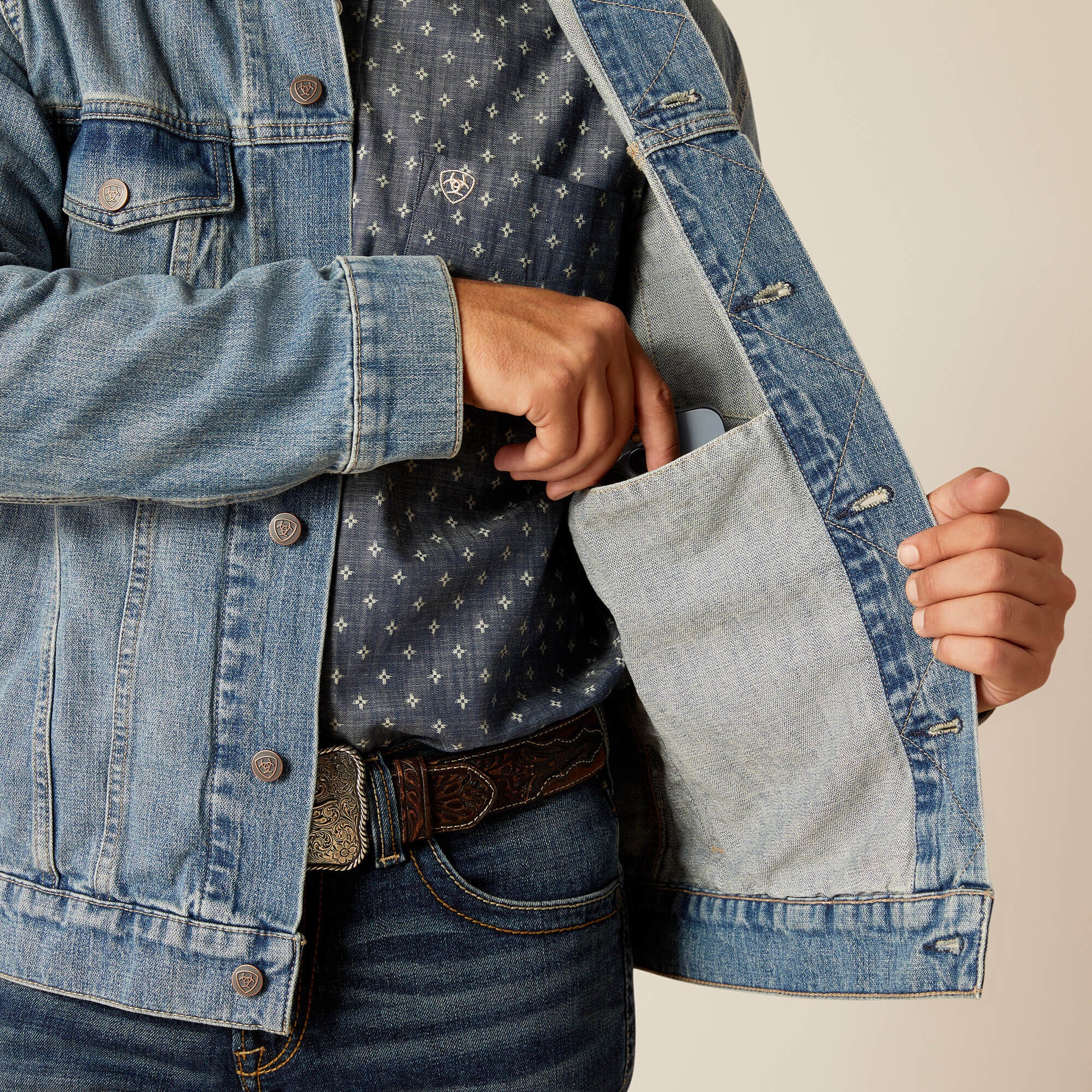 Denim Trucker Jacket-Ariat
