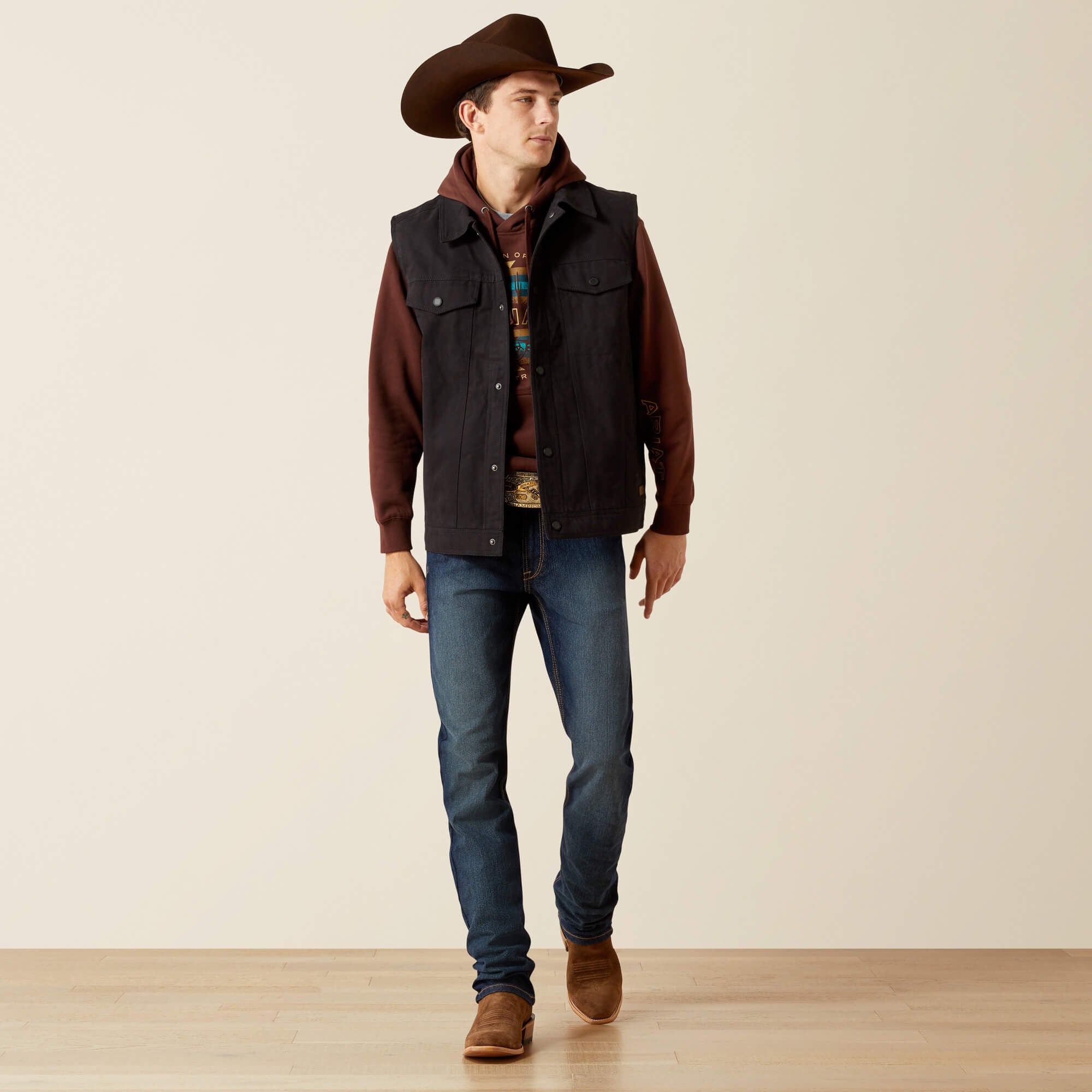 Canvas Rancher Vest-Ariat