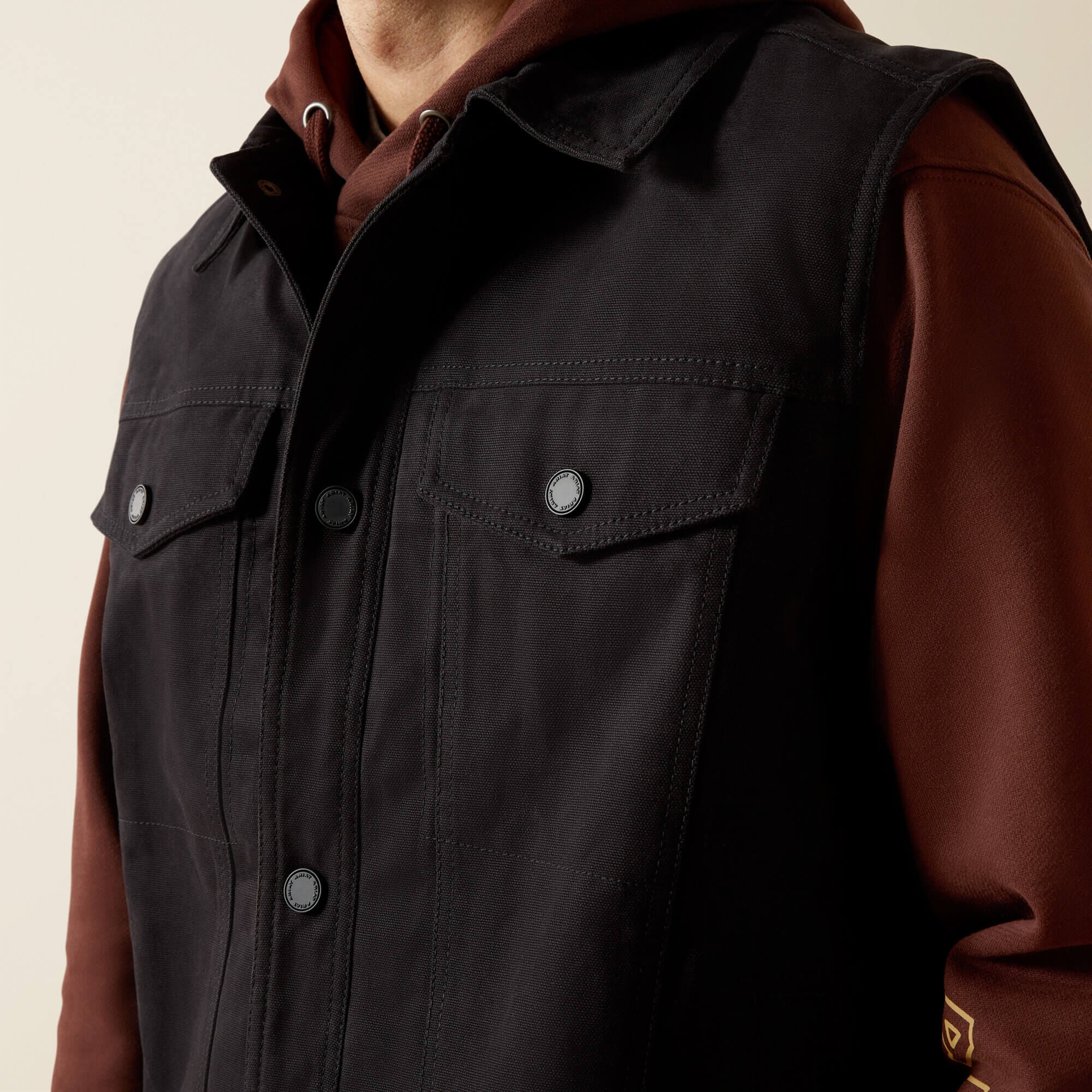 Canvas Rancher Vest-Ariat