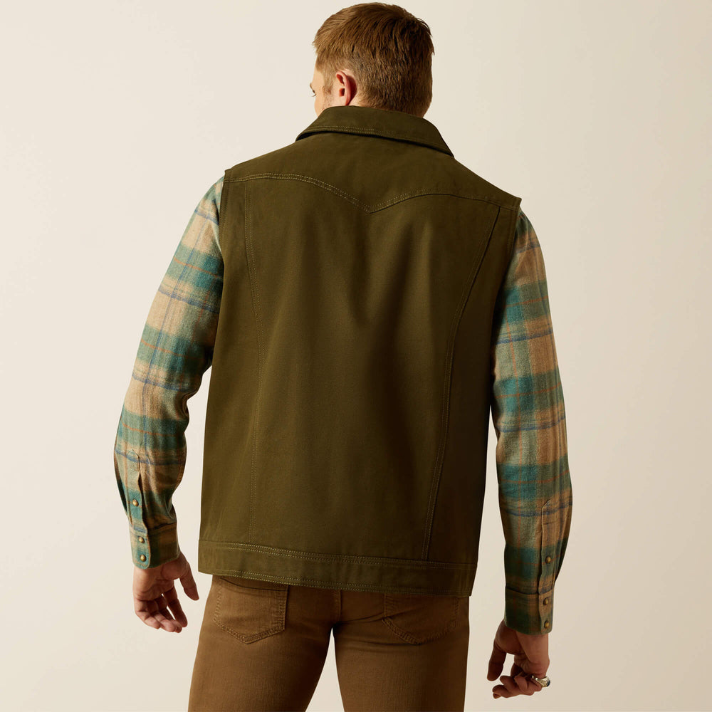 Canvas Rancher Vest-Ariat