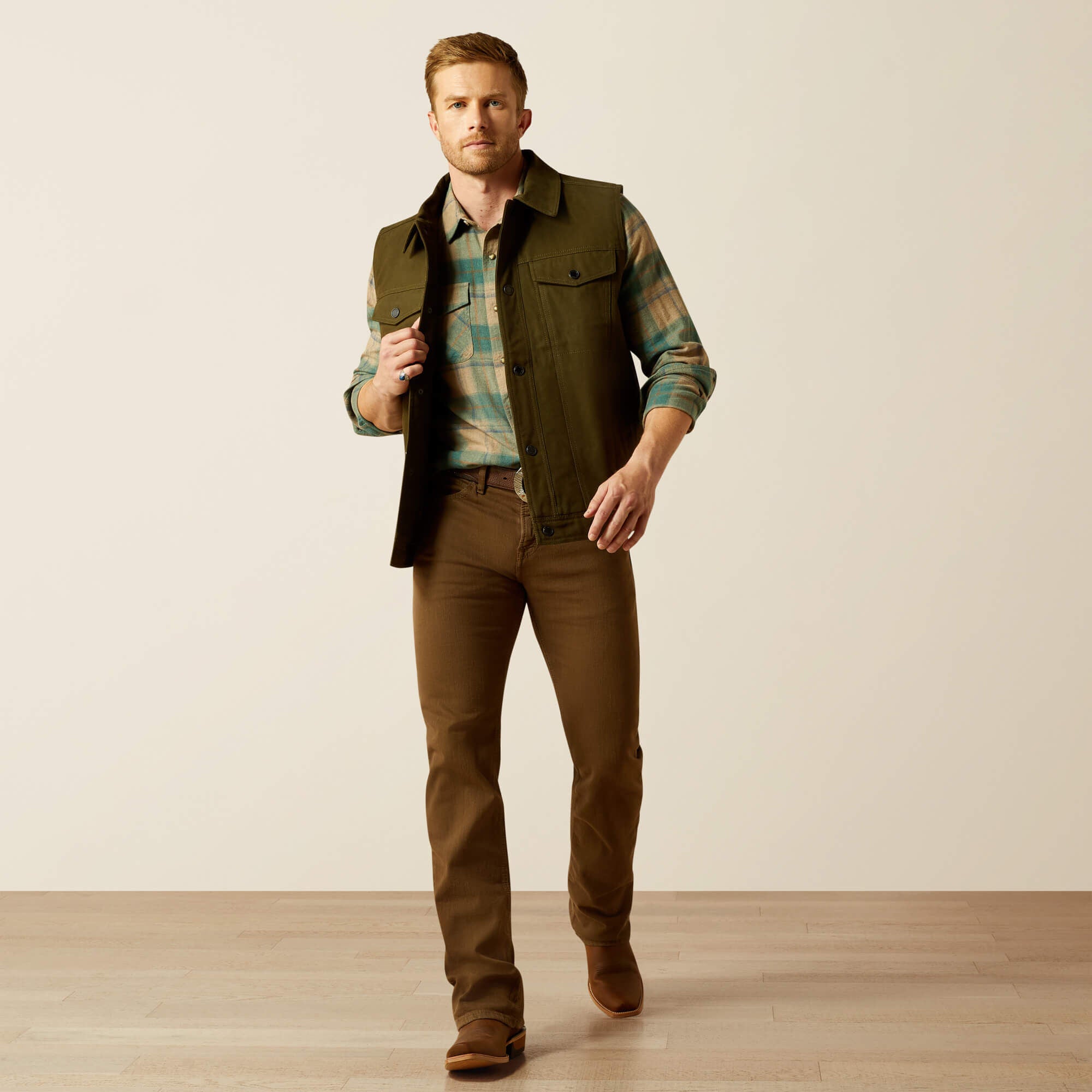 Canvas Rancher Vest-Ariat