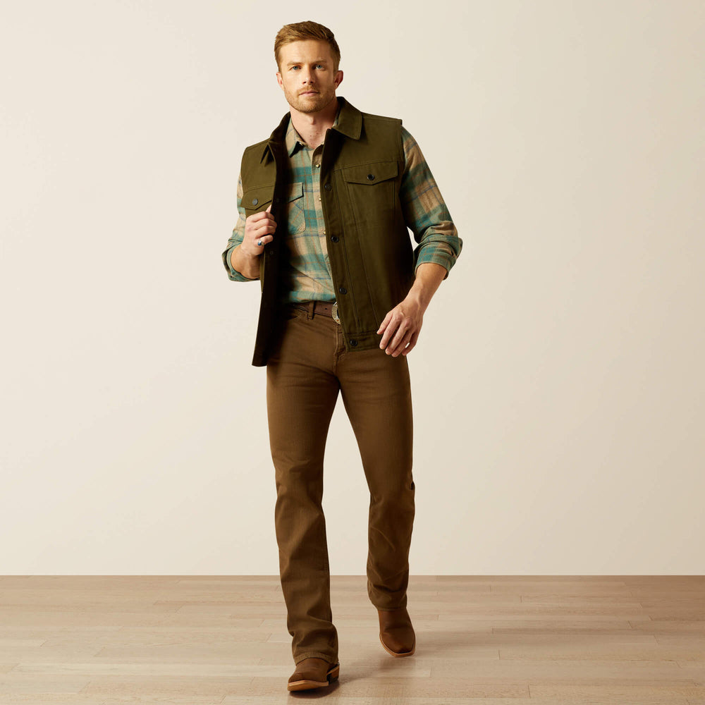 Canvas Rancher Vest-Ariat