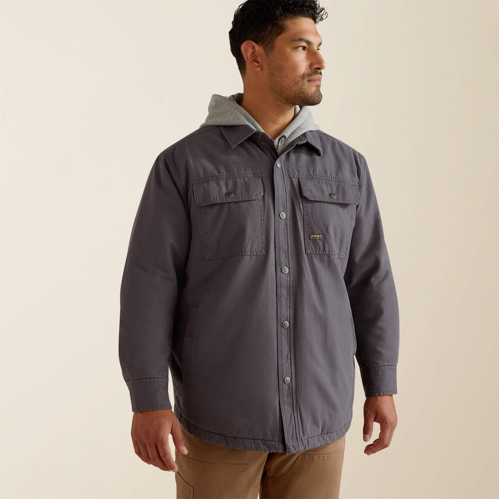 Rebar Canvas Shirt Jacket-Ariat