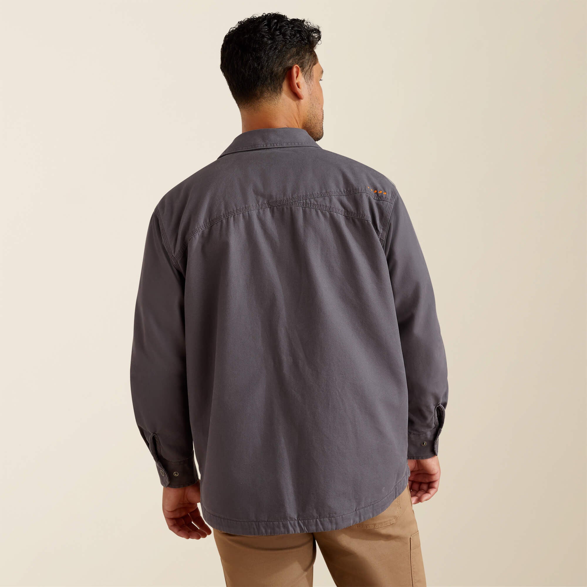 Rebar Canvas Shirt Jacket-Ariat