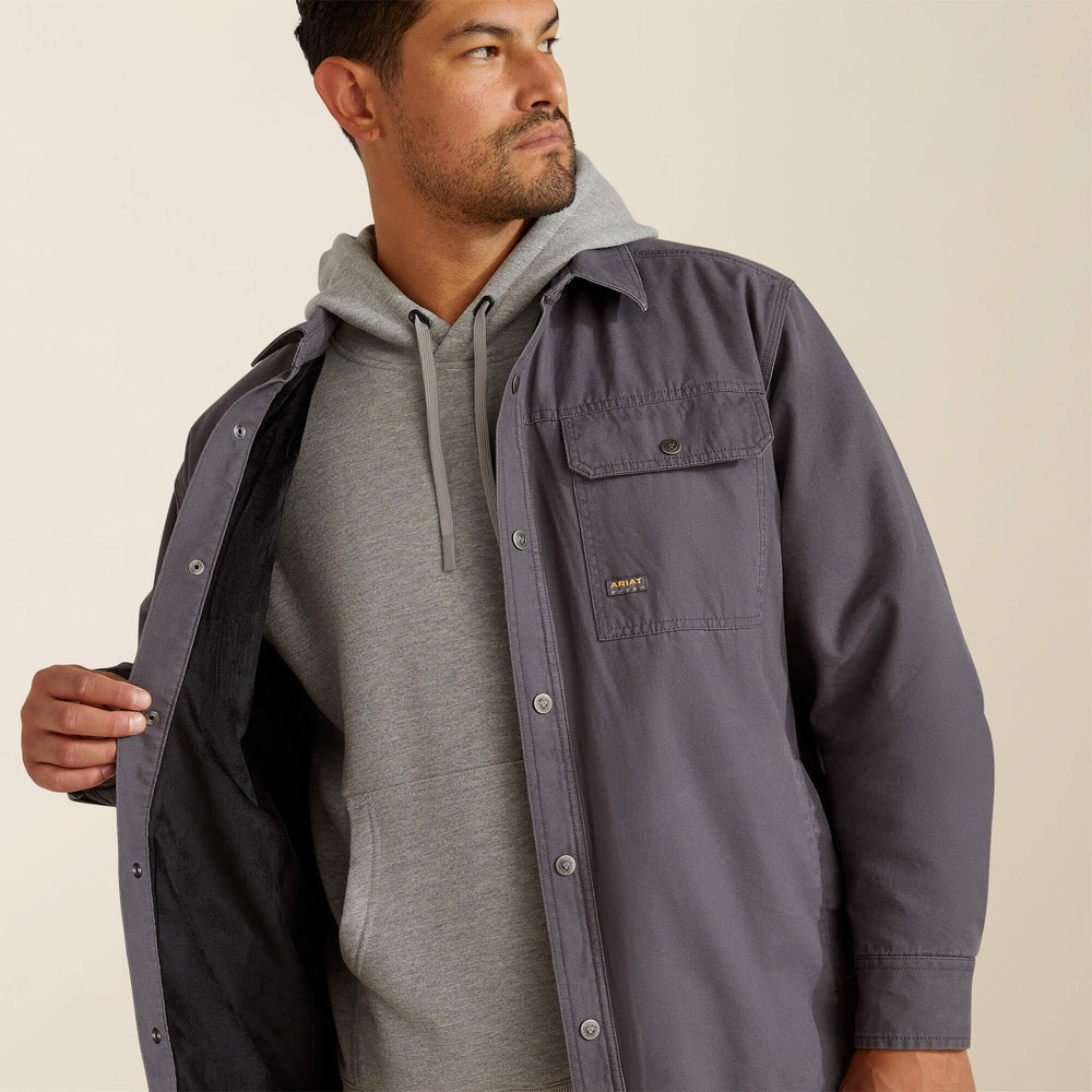 Rebar Canvas Shirt Jacket-Ariat